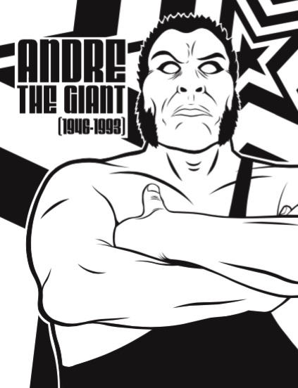Andre the Giant Illustration